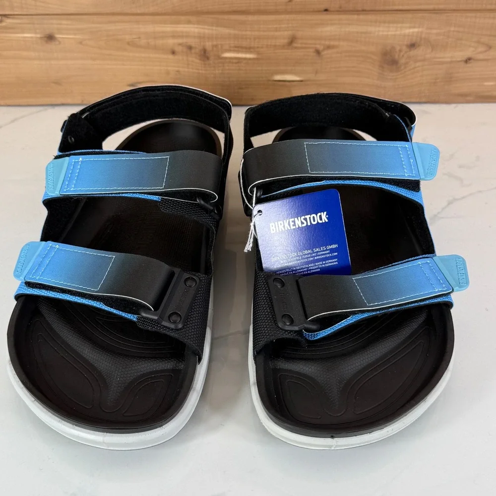 Birkenstock Tatacoa Outdoor Mens Size EU 46 US 13 Blue/Black Sandals Summer